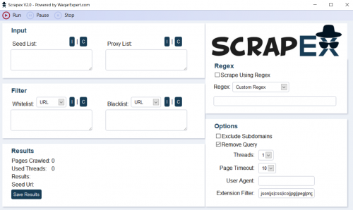 Scrapebox is good but Scrapex can scrape data from millions of Pages